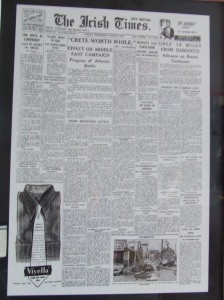Irish Times 1941 and one map 002